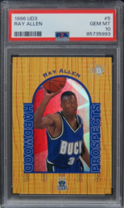 Ray Allen 1996 Upper Deck UD3 Gem Mint 10