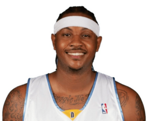 Carmelo Anthony small forward