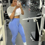 Katya Elise Henry at the gym