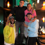 Kyle Kuzma out with friends in Paris, France