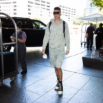 Tyler Herro walking